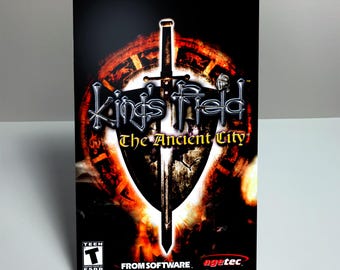 King's Field - The Ancient City - Reproduction Game Manual - Sony PlayStation 2