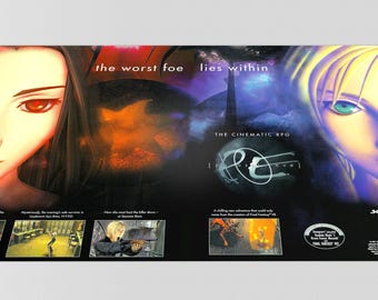Parasite Eve - Reproduction Poster/print Ad - Sony Playstation - Etsy