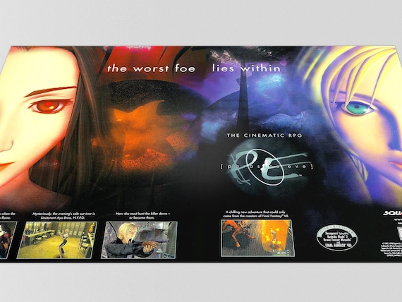 Parasite Eve - Reproduction Poster/print Ad - Sony Playstation - Etsy