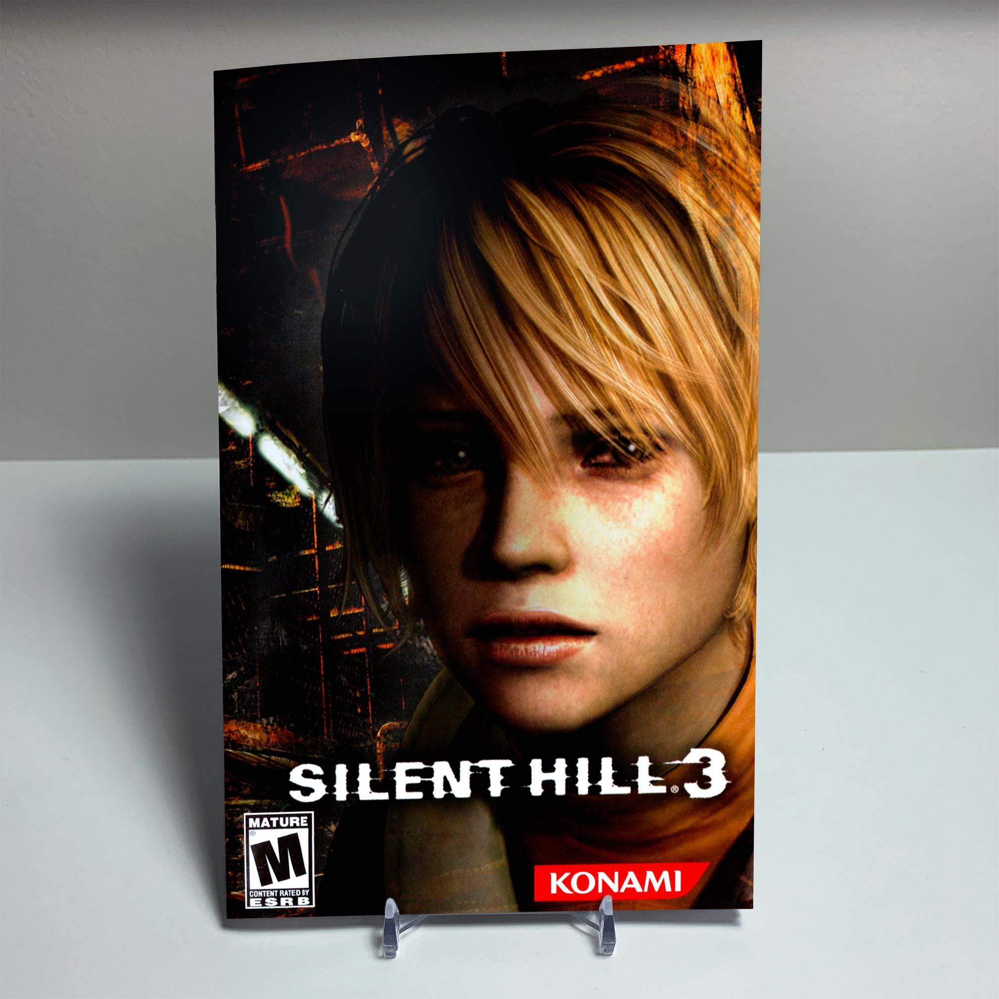 Silent Hill 3 - Reproduction Game Manual - Sony Playstation 2 - Etsy