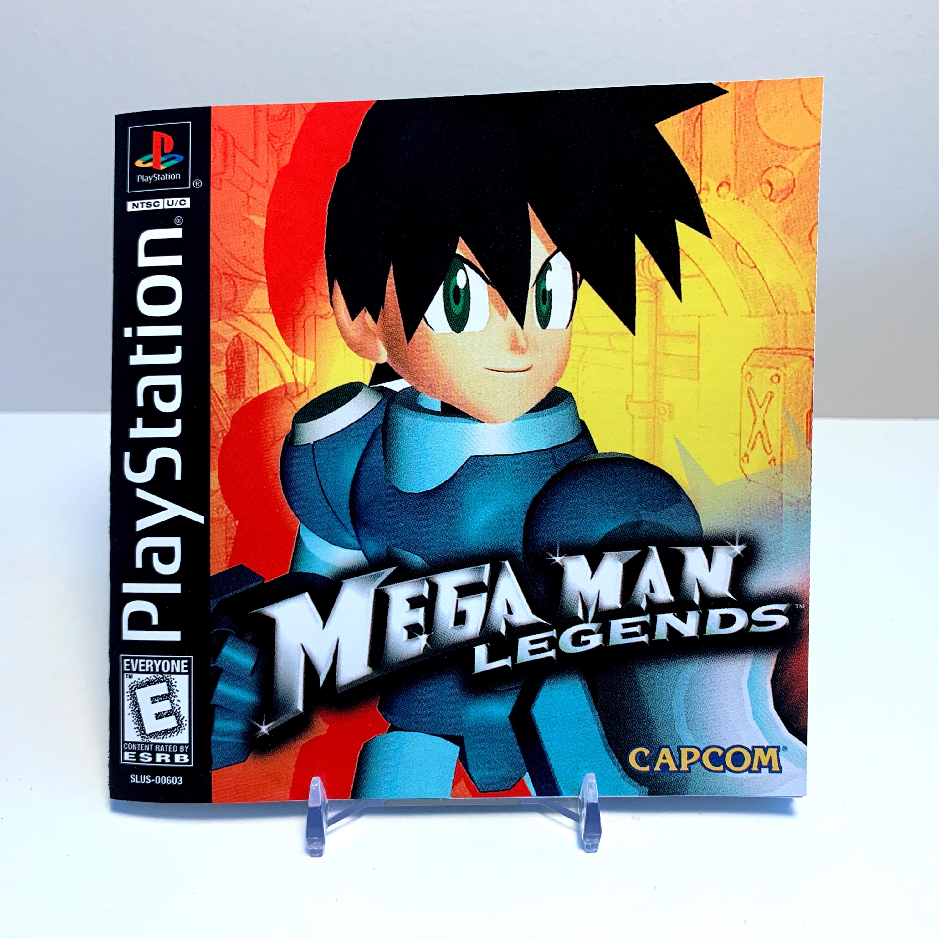 Mega Man Legends - Reproduction Game Manual - Sony Playstation - Etsy