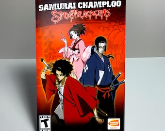 Samurai Champloo - Sidetracked - Reproduction Game Manual - Sony PlayStation 2