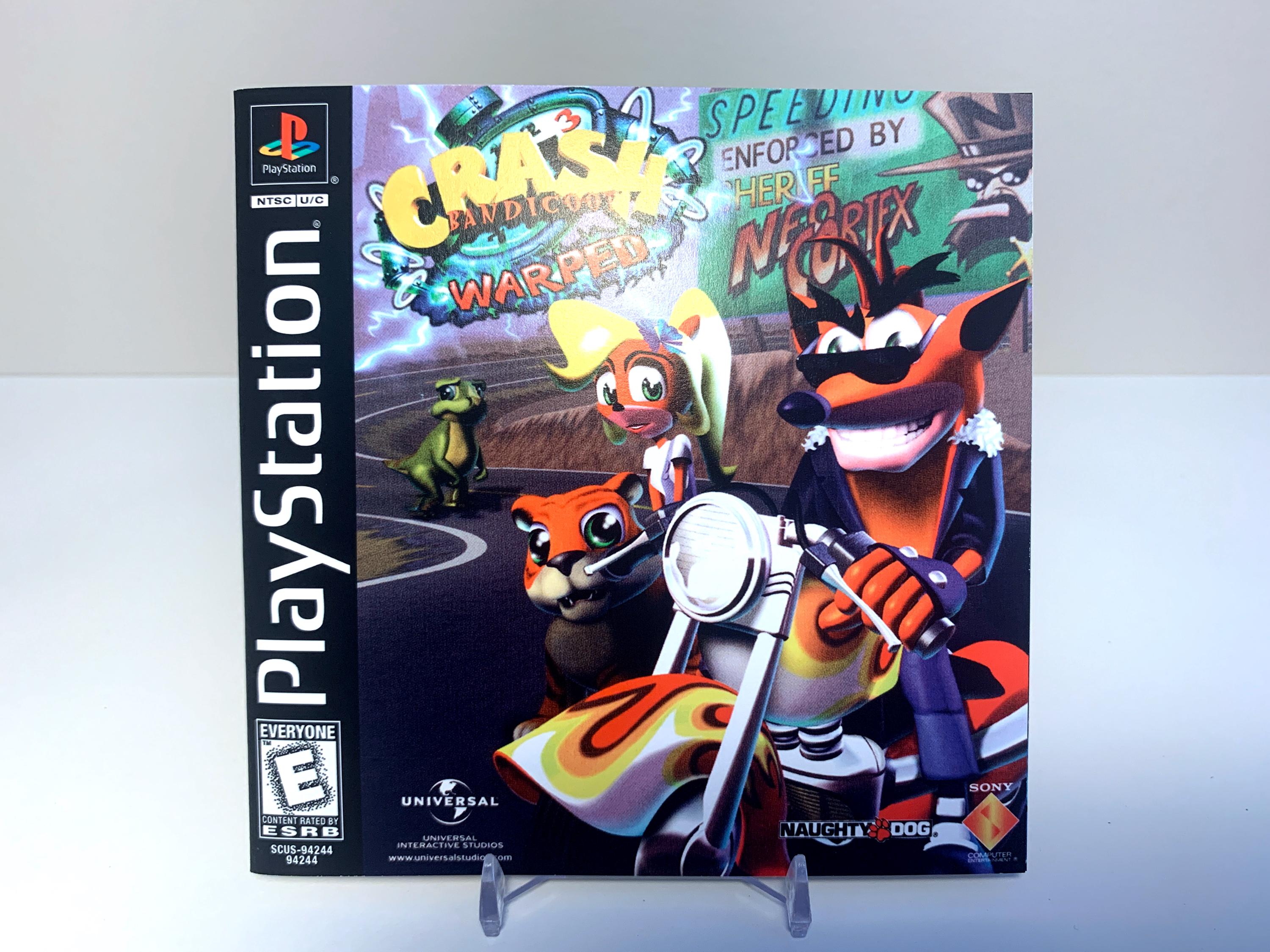 CRASH BANDICOOT 3 Warped Platinum - Complet - Sony Playstation 1 PS1