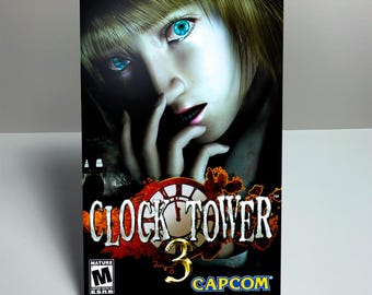 Clock Tower 3 - Reproduction Game Manual - Sony PlayStation 2