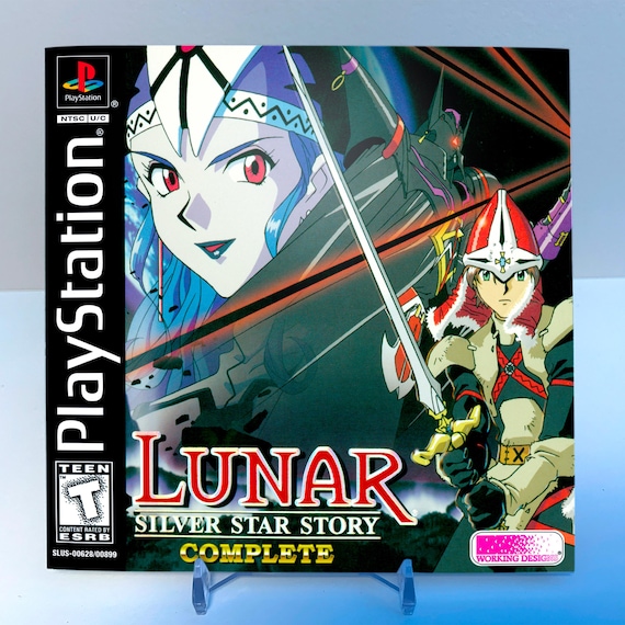 Lunar Silver Star Story Complete - Custom Reproduction Game Manual