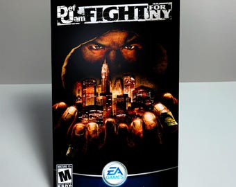 Def Jam - Fight for NY - Reproduction Game Manual - Sony PlayStation 2