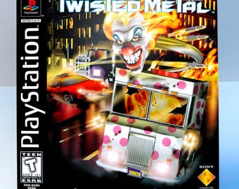Twisted Metal - Reproduction Game Manual - Sony PlayStation
