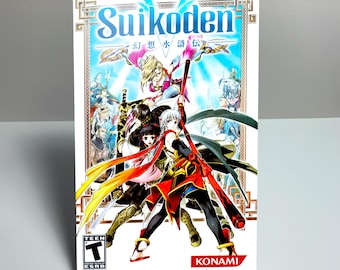 Suikoden 5 - Reproduction Game Manual - Sony PlayStation 2