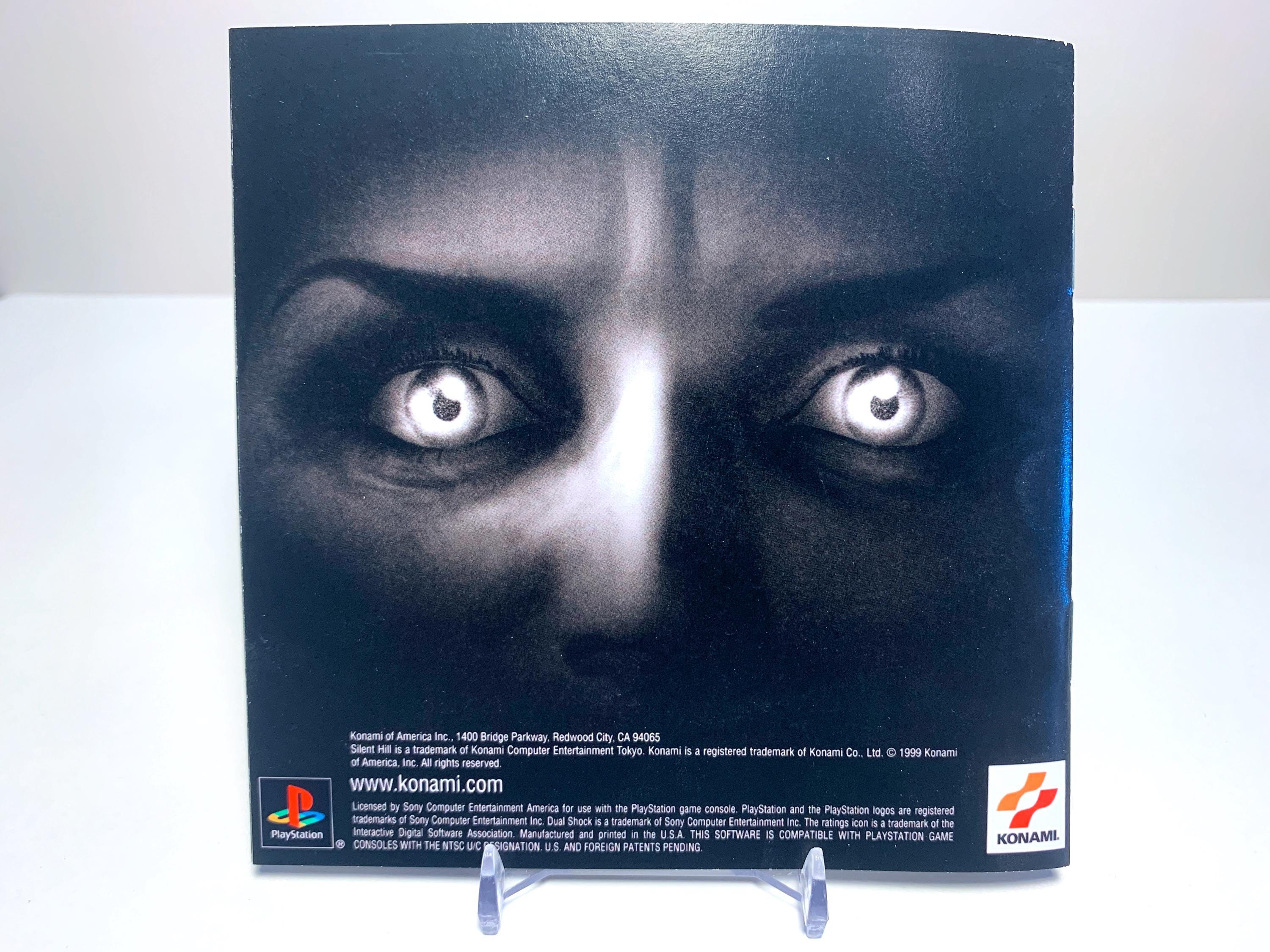 Silent Hill - Reproduction Game Manual - Sony Playstation - Etsy