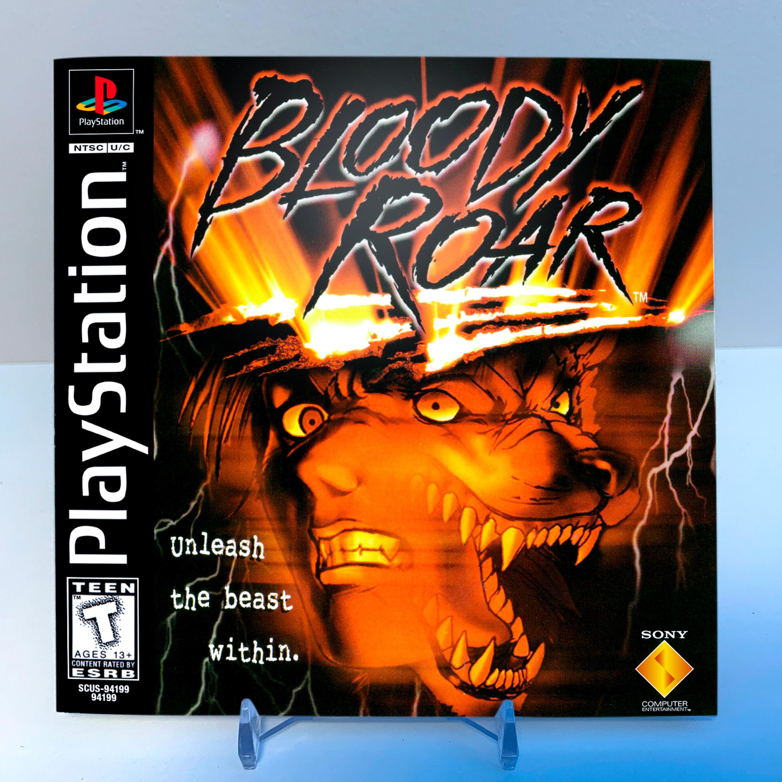Bloody Roar - Reproduction Game Manual - Sony Playstation - Etsy
