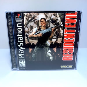 Resident Evil - Reproduction Game Case - Sony PlayStation (NO DISC/MANUAL)
