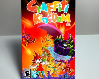 Graffiti Kingdom - Reproduction Game Manual - Sony PlayStation 2