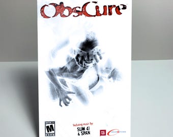 Obscure - Reproduction Game Manual - Sony PlayStation 2