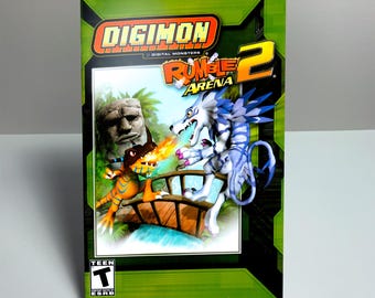 Digimon Rumble Arena 2 - Reproduction Game Manual - Sony PlayStation 2