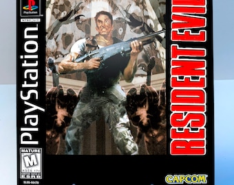 Resident Evil - Reproduction Game Manual - Sony PlayStation