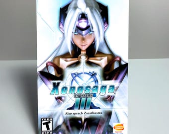 Xenosaga Episode III - Reproduction Game Manual - Sony PlayStation 2