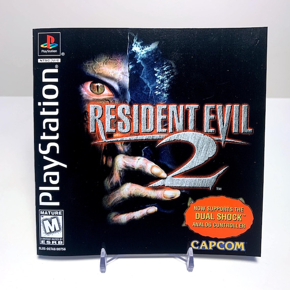 Resident Evil 2 (dual Shock Edition) - Reproduction Game Manual