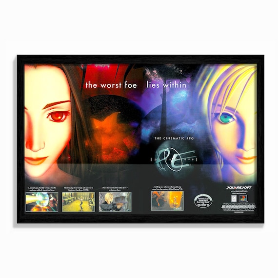 Parasite Eve - Reproduction Poster/print Ad - Sony Playstation - Etsy