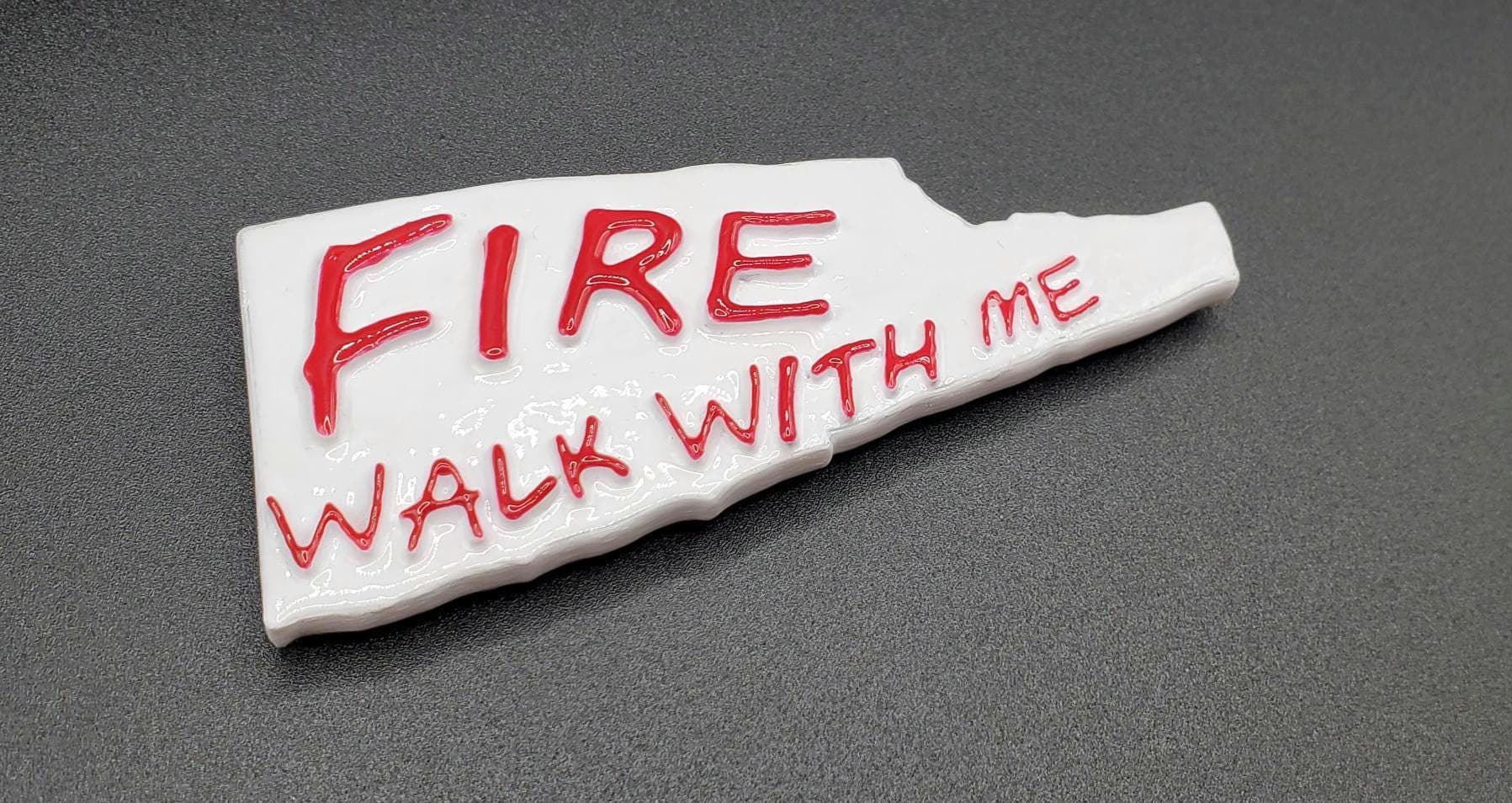Twin Peaks Fire Walk With Me Magnet (david Lynch, FWWM, Laura