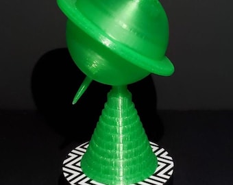 Twin Peaks Saturn Lamp: Black Lodge, David Lynch, Red Room