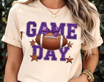 Football Season Game Day Shirt Football Mom Shirt Football Fall Season Tee Sports Mom Tee Game Day Shirt Gift for Mom Shirt Women Football