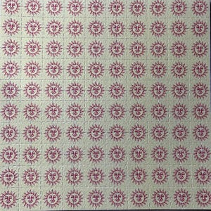 Orange Sunshine Blotter art 400 buvards 18 cm x 18 cm/Orange Sunshine/California Sunshine Sun blotter Carta LSD Foglio artistico acido Papel Secante