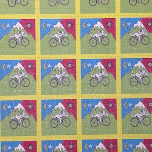 Hoffman - giorno della bicicletta Blotter art 500 buvards / 22,5 cm x 18 cm / giorno della bicicletta / giorno della bici / blotter art LSD Paper Acid art sheet Papel Secante