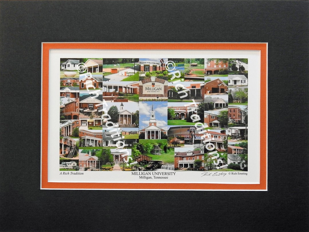 Milligan University, Milligan College, Tennessee Photo Campus Art Print ...