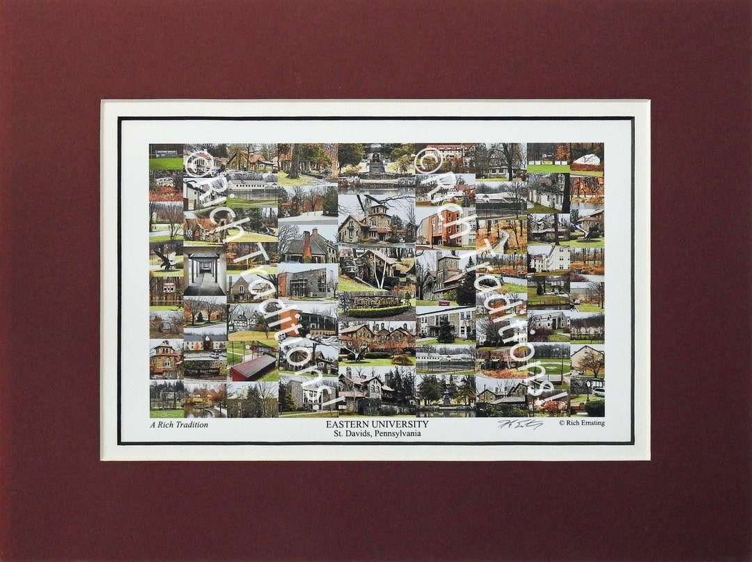 Eastern University St. Davids PA Photo Campus Art Print Etsy