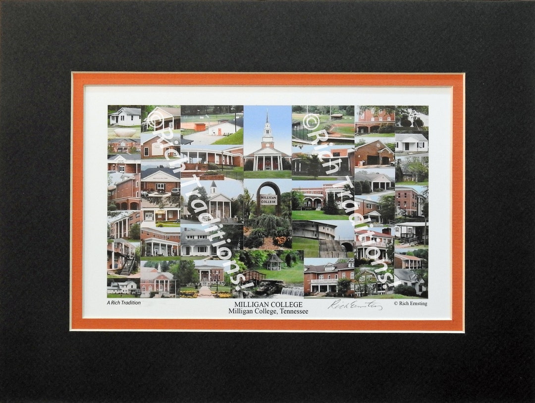 Milligan College, Milligan College, Tennessee Photo Campus Art Print ...