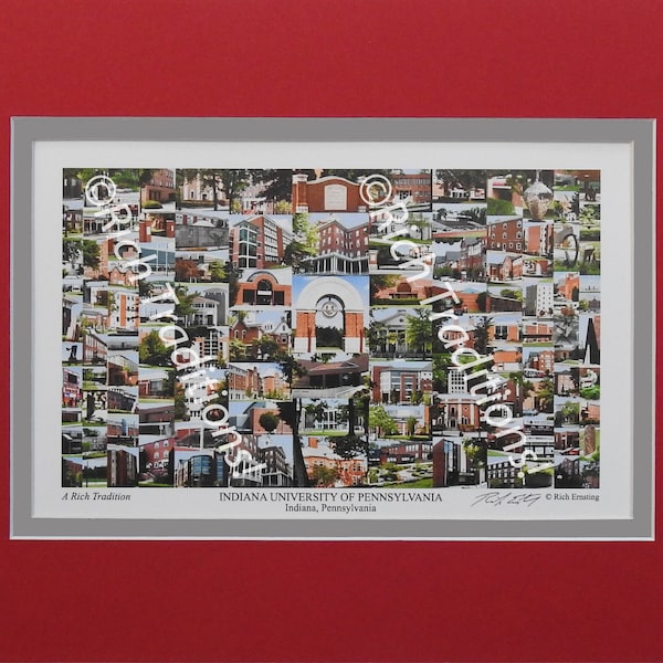 Indiana University Campus Photo Etsy