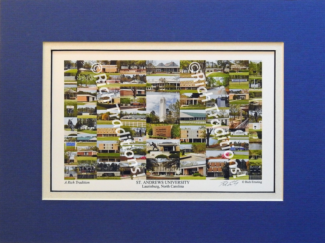St. Andrews University Laurinburg North Carolina Photo Etsy