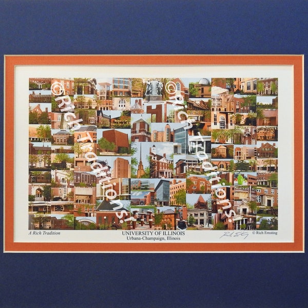 University of Illinois Kams Etsy