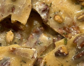 Rosemary Salt Pecan Brittle 4 oz