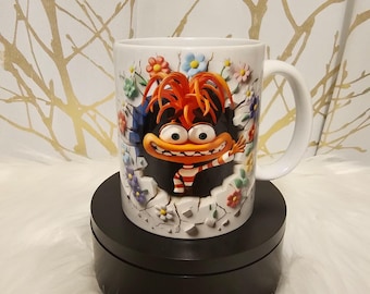 Anxiety Inside Out Mug: 11oz mug - Fan Gift