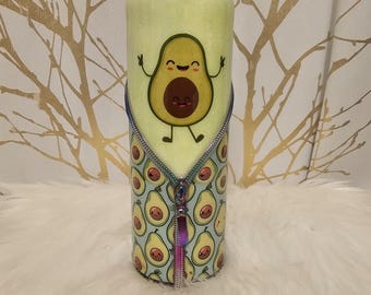 Cute Avocado Resin Tumbler: 20oz Cold/Hot Drinkware - Fan Gift
