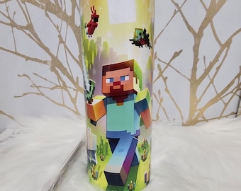 Minecraft Tumbler: 20oz Cold/Hot Drinkware - Fan Gift