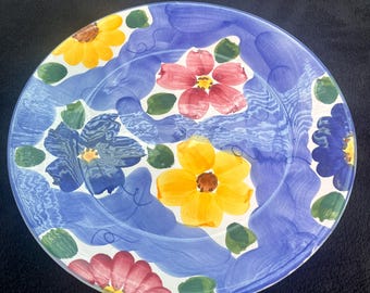 Hand painted Platter From Portugal
