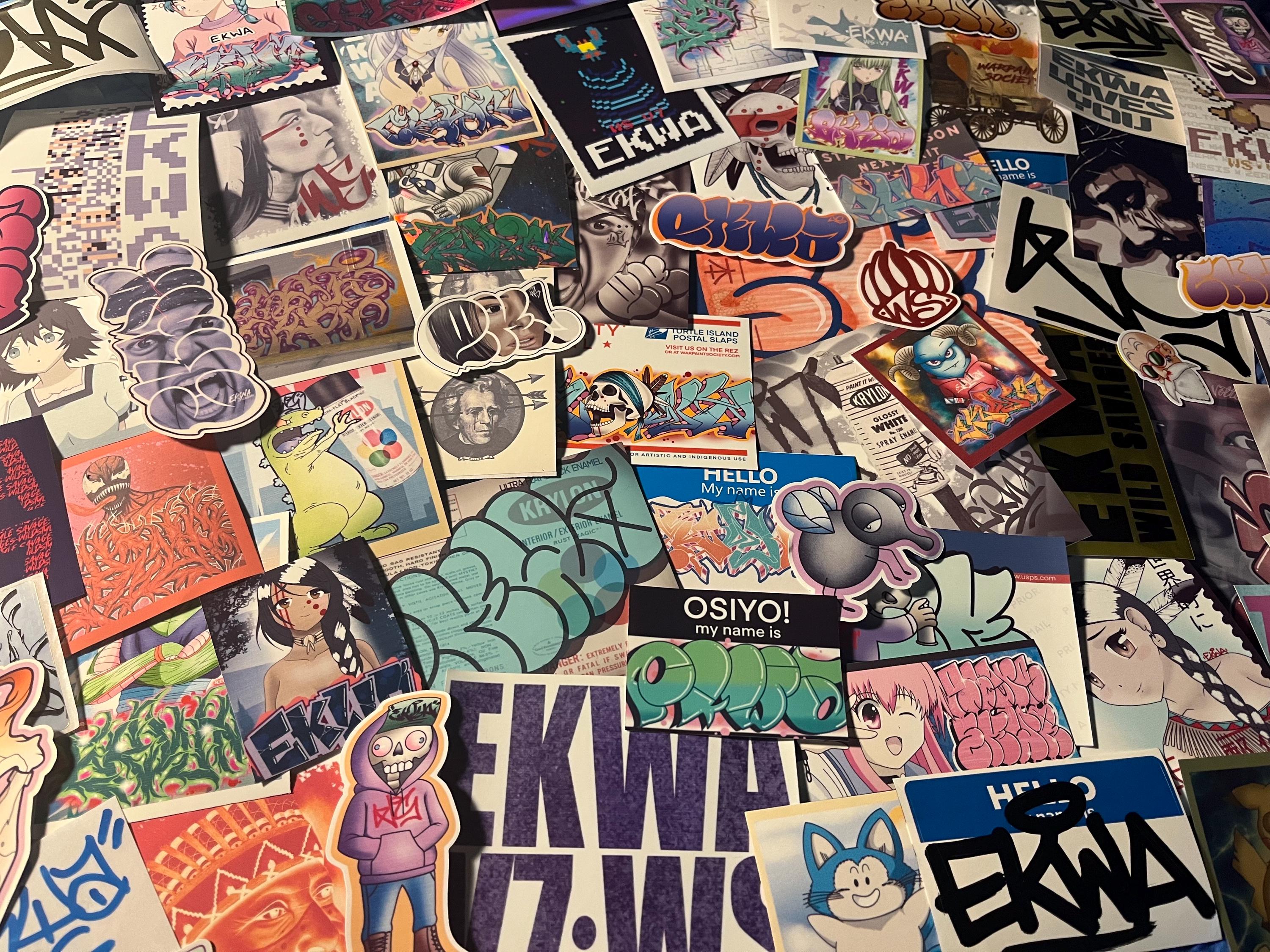 Graffiti sticker - Etsy 日本