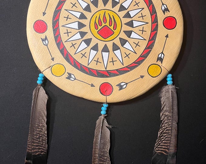 Authentic Native American Spirit Shield(cherokee Made) - Etsy