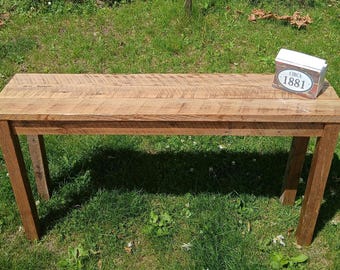 Circa 1881 Reclaimed Entry Table