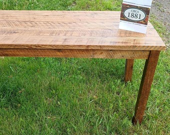 Reclaimed Circa 1881 Old Growth Desk  / Table