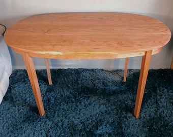 Mesa de cocina de madera maciza de cerezo