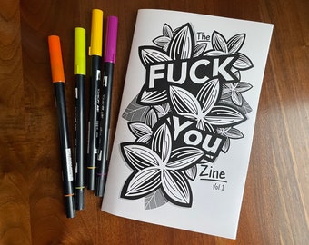 The F*U Zine - fill it in, tear it up, transform your life