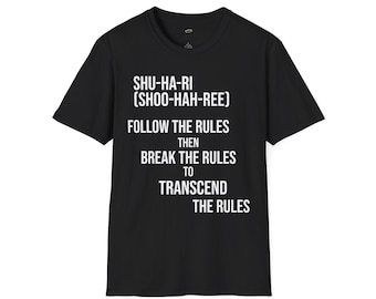 Japanese Concept T-Shirt Collection, Unisex Softstyle Shirt Set, Mindfulness Gift , 7 Shirt Series