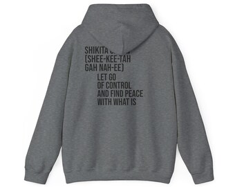 Japanese Concept Unisex Hoodie Set, Mindfulness Gift, Softstyle Sweatshirt Collection, 7 Shirt Series