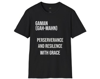 Japanese Concept T-Shirt Collection, Unisex Softstyle Shirt Set, Mindfulness Gift , 7 Shirt Series
