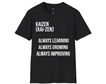 Japanese Concept T-Shirt Collection, Unisex Softstyle Shirt Set, Mindfulness Gift , 7 Shirt Series