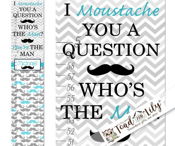 Moustache Chart