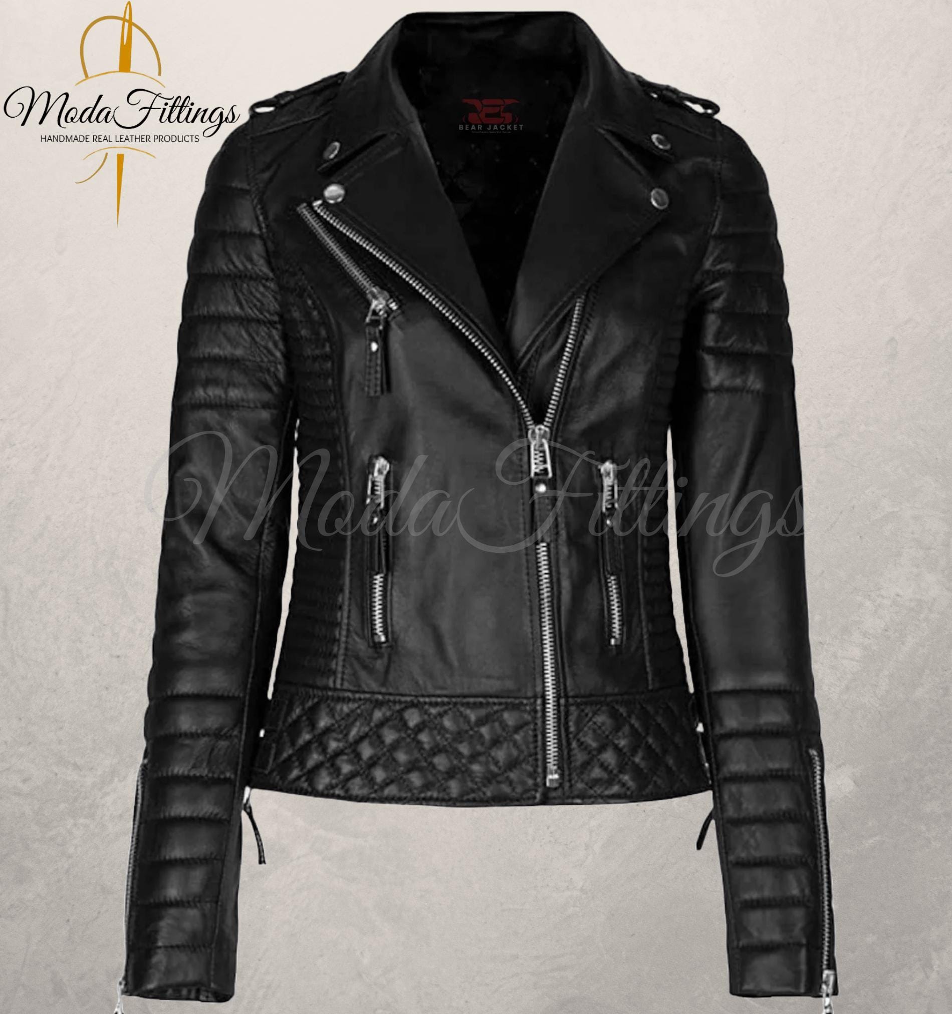 Diamond Leathers Jacket - Etsy